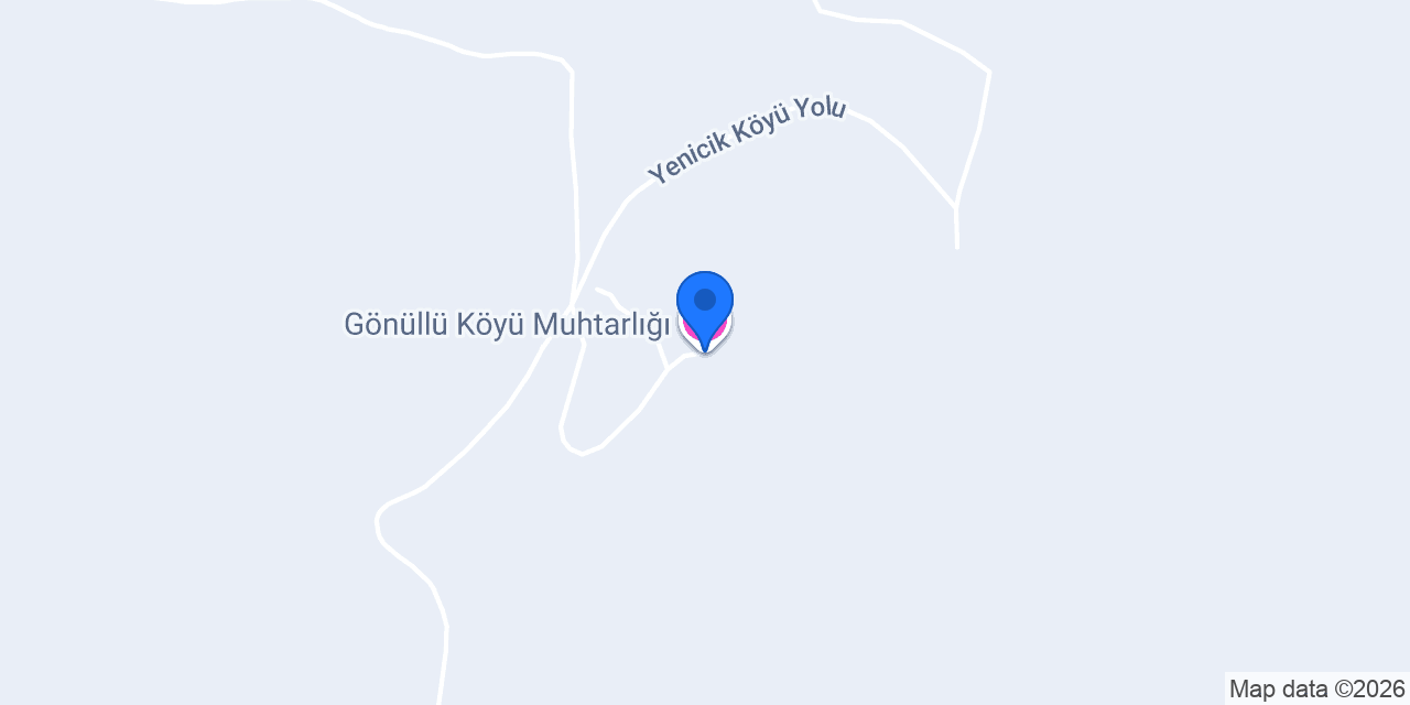 Gönüllü Köyü Muhtarlığı konumu