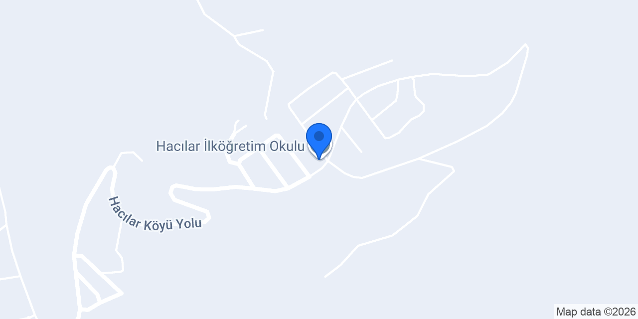 Hacılar İlköğretim Okulu konumu