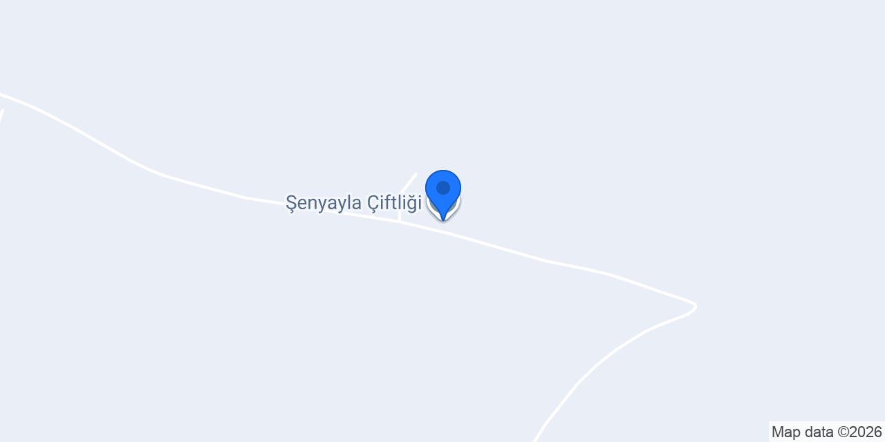 Şenyayla Çiftliği konumu