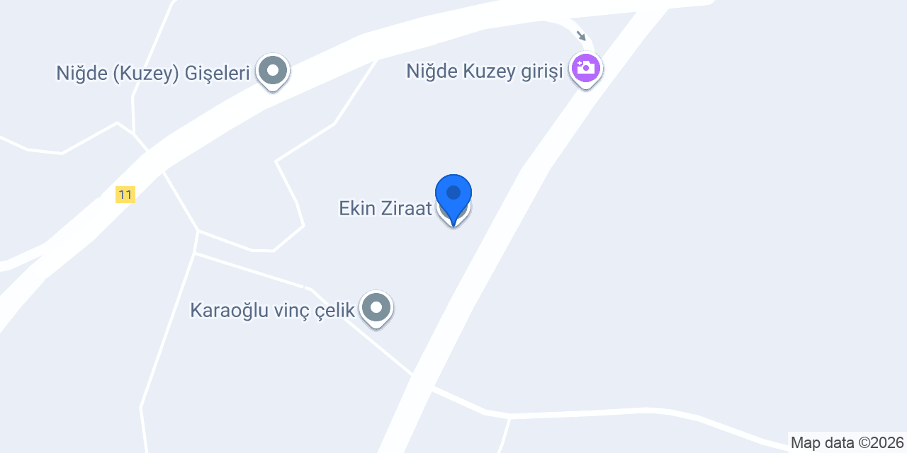 Ekin Ziraat konumu