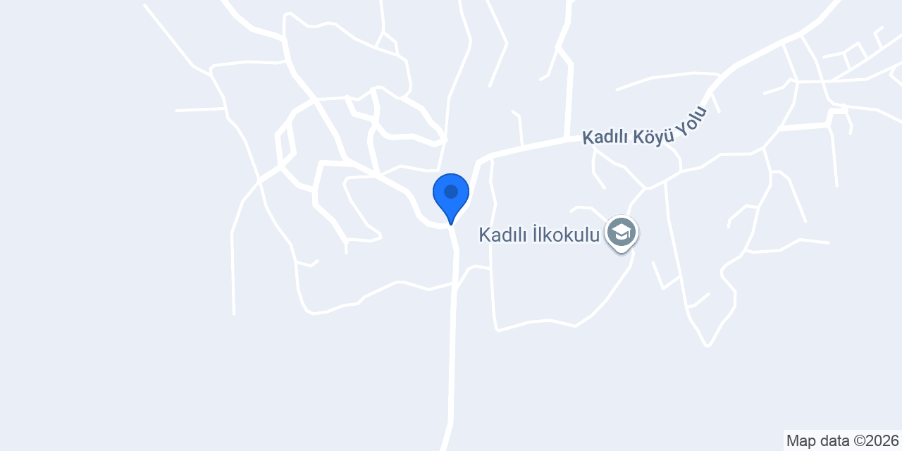 Kadılı Köyü Muhtarlığı konumu