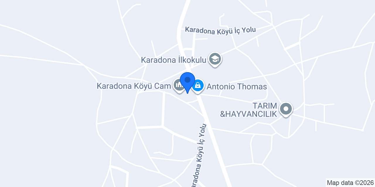 Karadona Köyü Muhtarlığı konumu