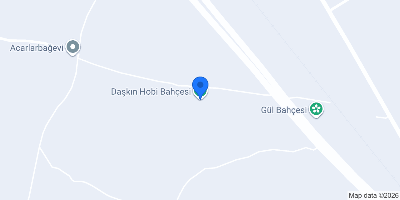 Daşkın Hobi Bahçesi konumu