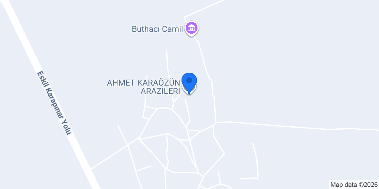AHMET KARAÖZÜN ARAZİLERİ konumu
