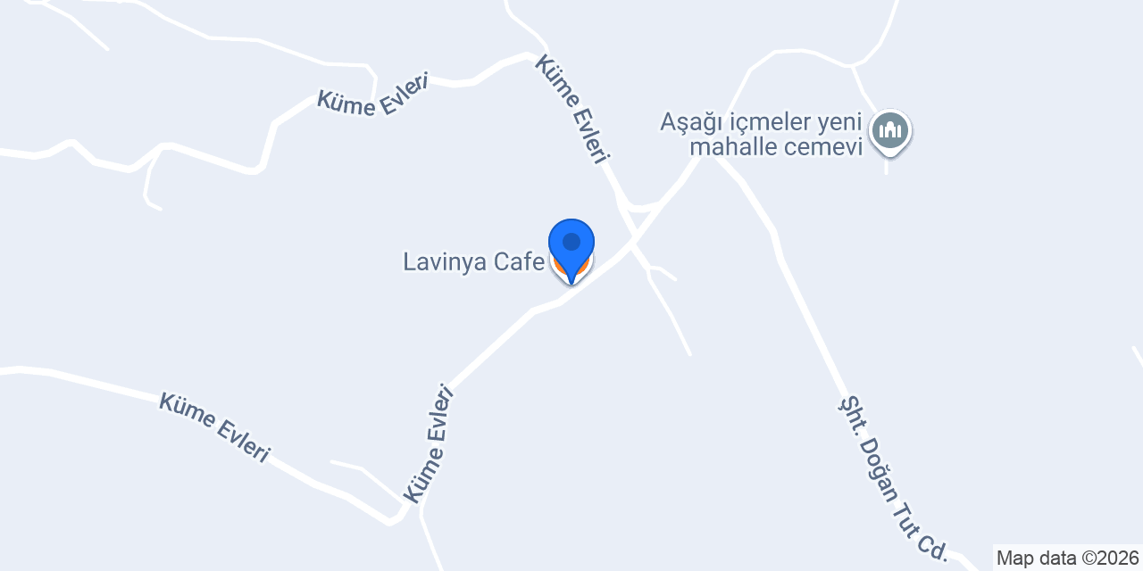Lavinya Cafe konumu