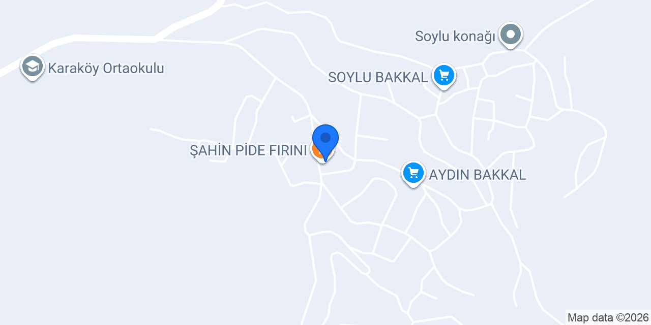ŞAHİN PİDE FIRINI konumu