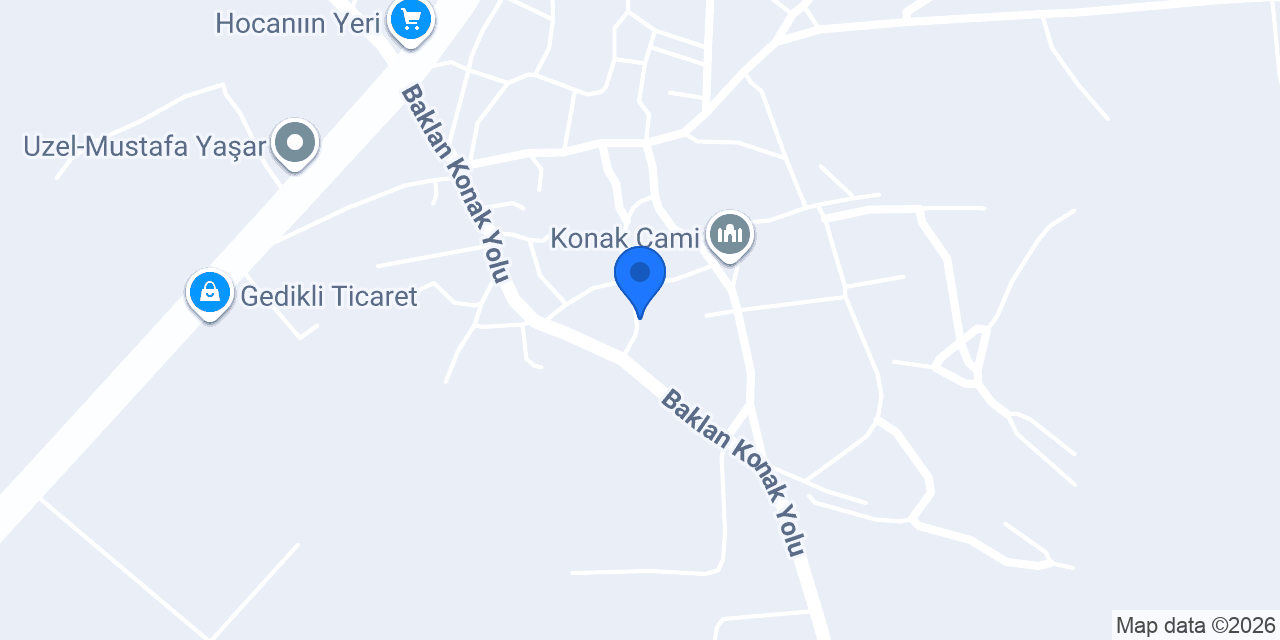 Kaya Veteriner Kliniği konumu