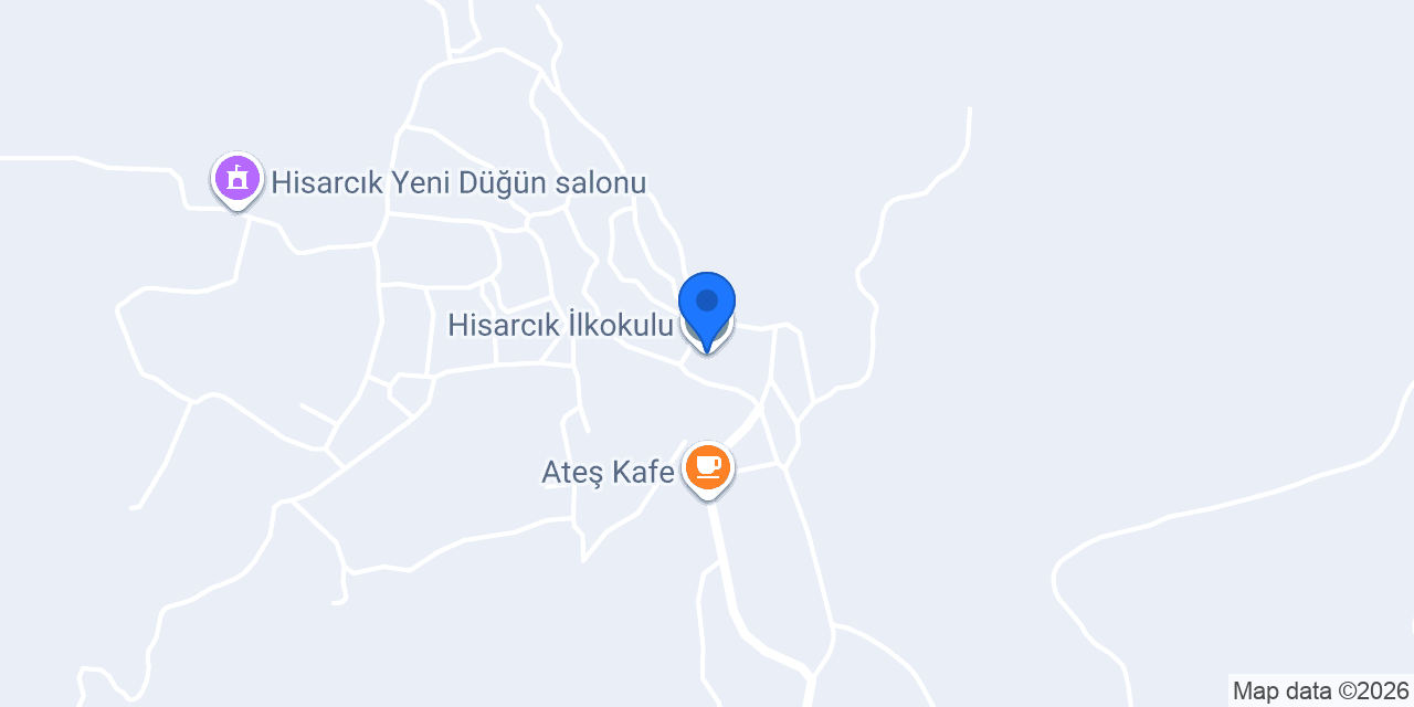 Hisarcık İlkokulu konumu