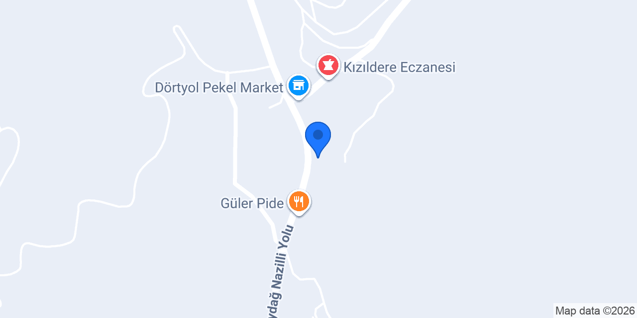 Kızıldere Aile Sağlığı Merkezi konumu