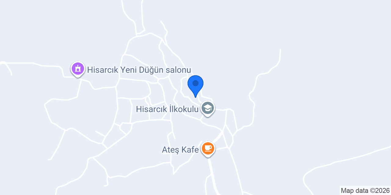 Hisarcık Köyü Muhtarlığı konumu