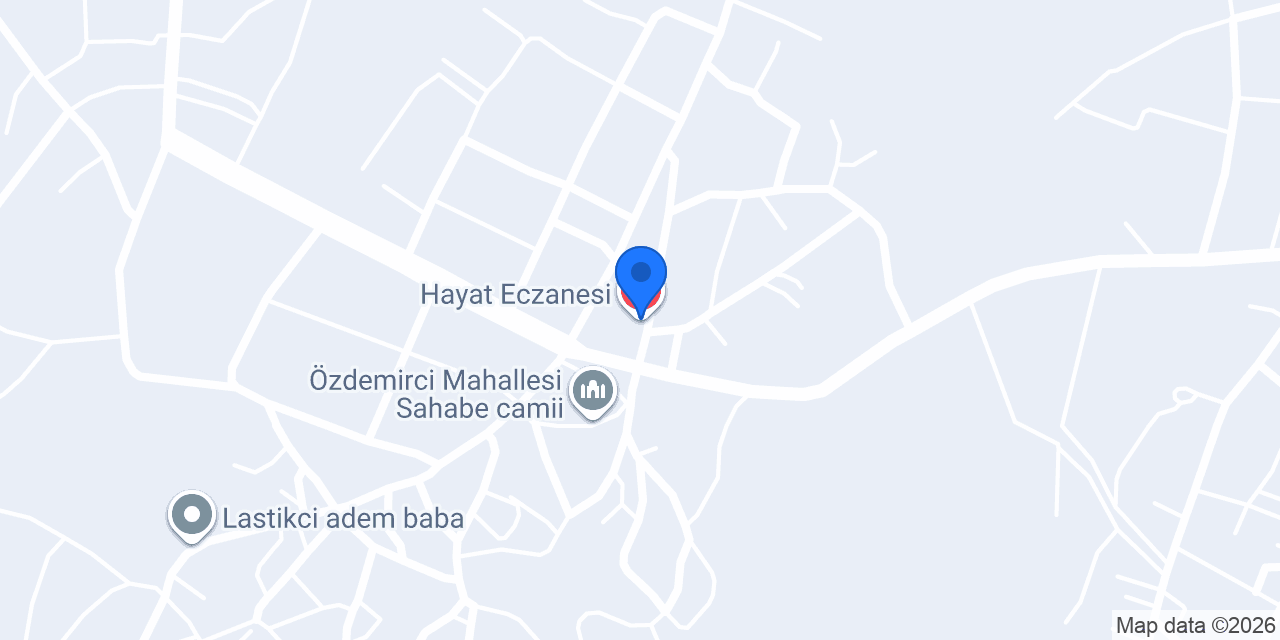 Hayat Eczanesi konumu