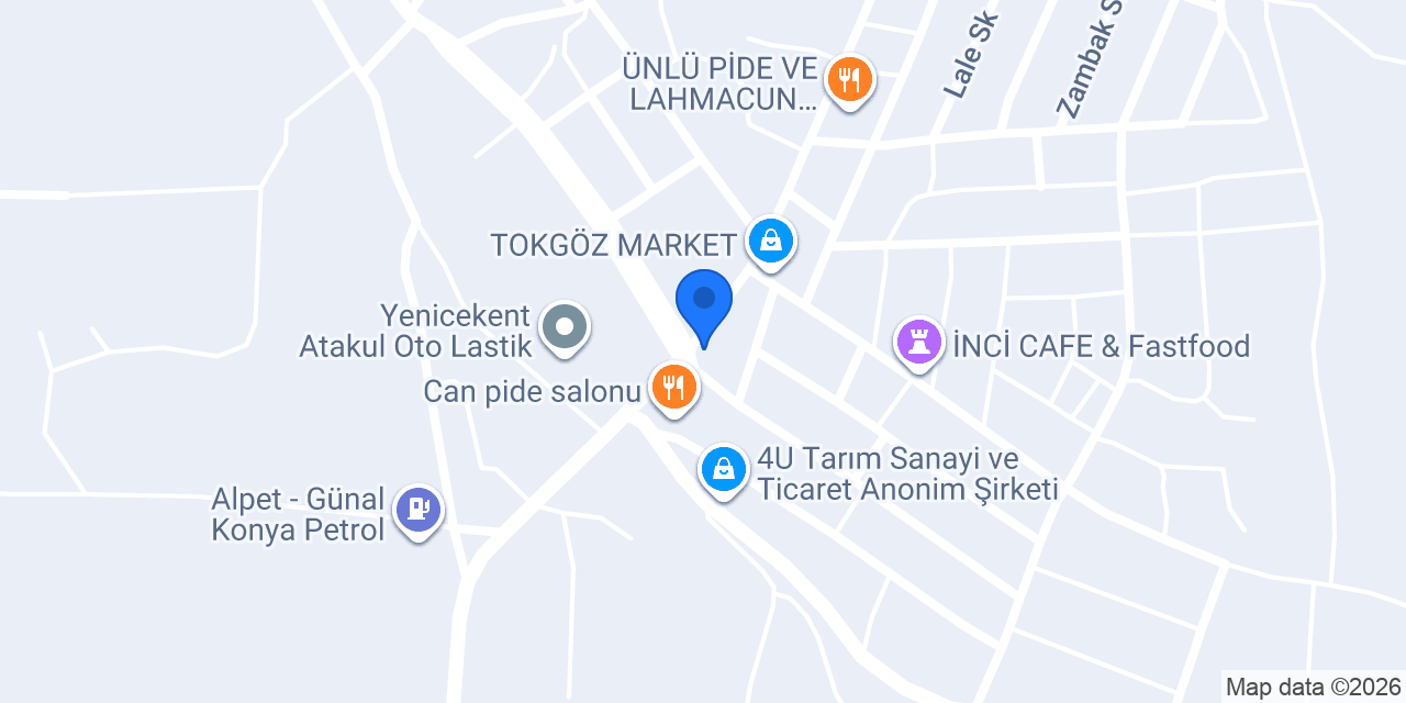Ekici Yapı Market konumu