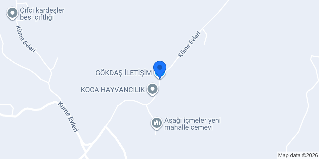 GÖKDAŞ İLETİŞİM konumu