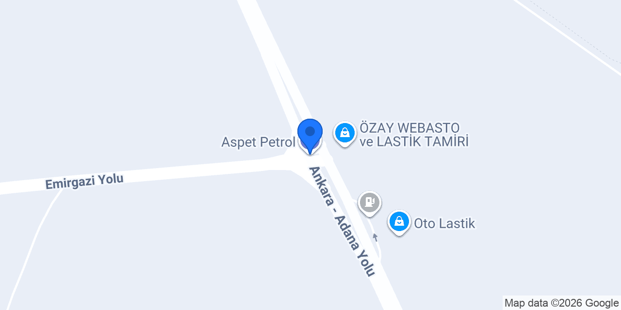 Aspet Petrol konumu
