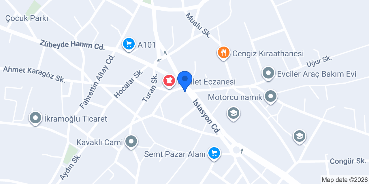 Evciler Pide Salonu konumu