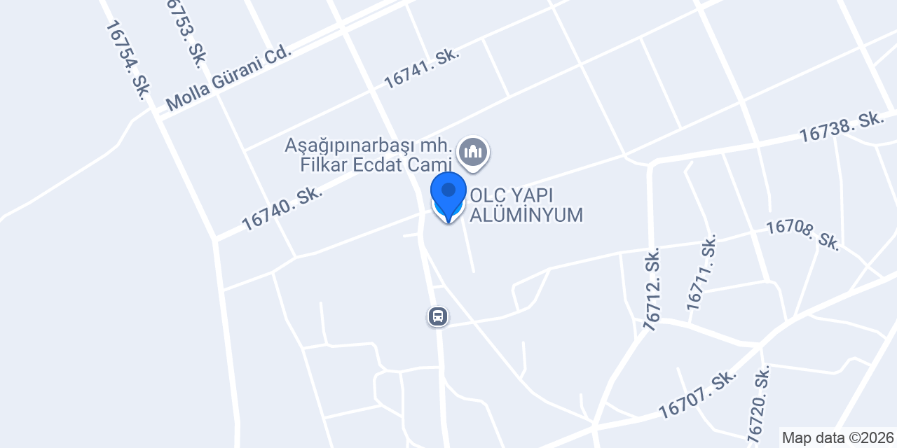 OLC YAPI ALÜMİNYUM konumu