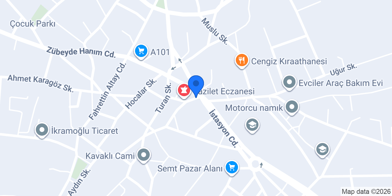 Lezzet kasap konumu