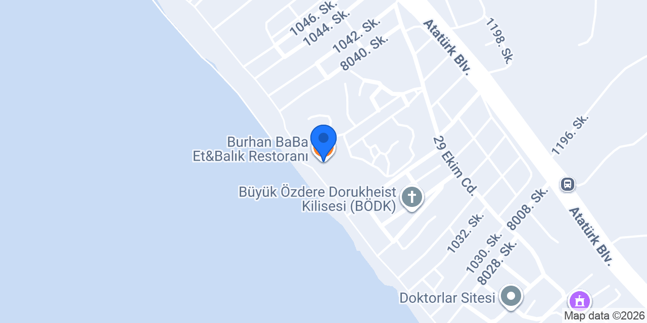 Burhan BaBa Et&Balık Restoranı konumu