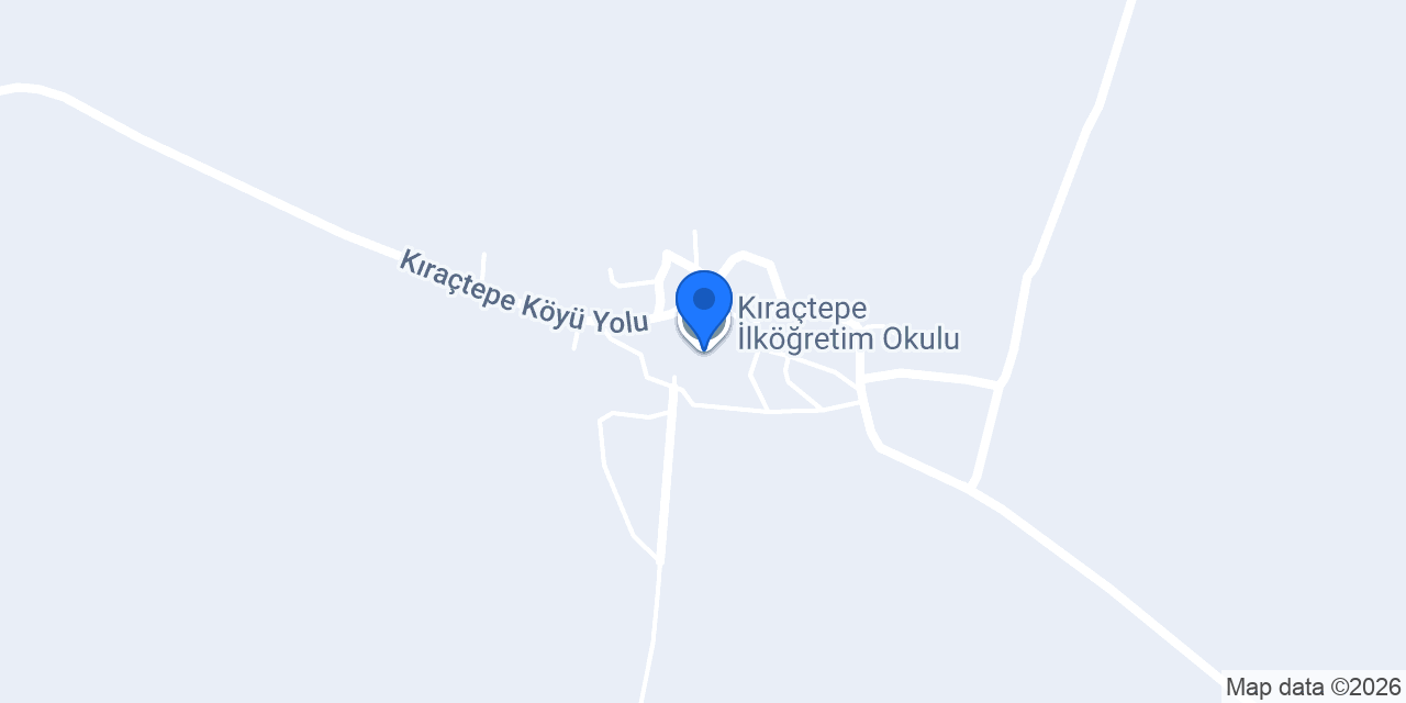 Kıraçtepe İlköğretim Okulu konumu