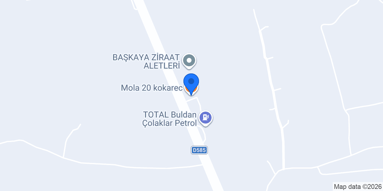 Mola 20 kokarec konumu