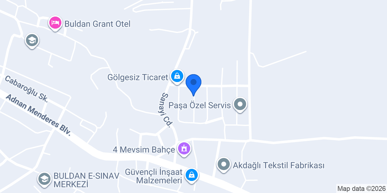 Zirve Cam Balkon konumu