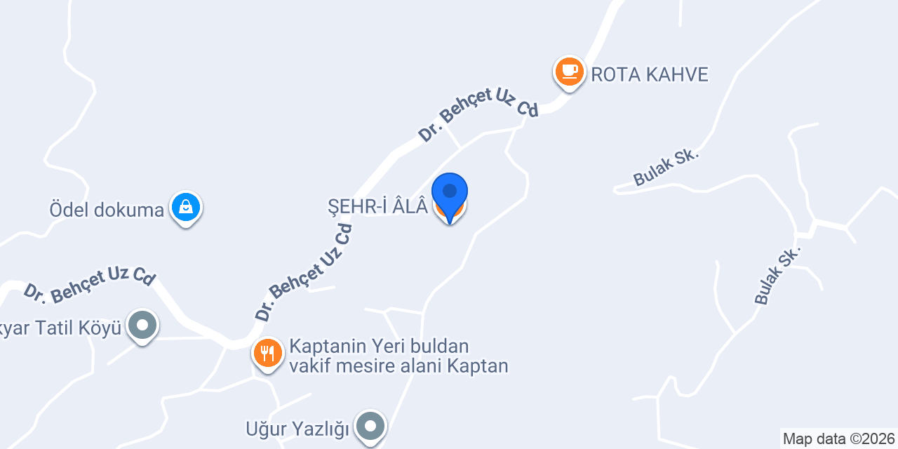 ŞEHR-İ ÂLÂ konumu