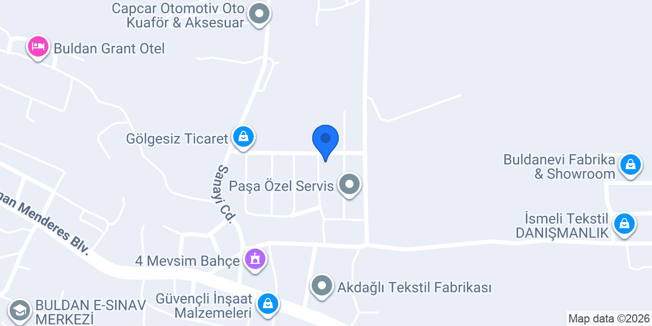 İşçioğlu Oto Boya konumu