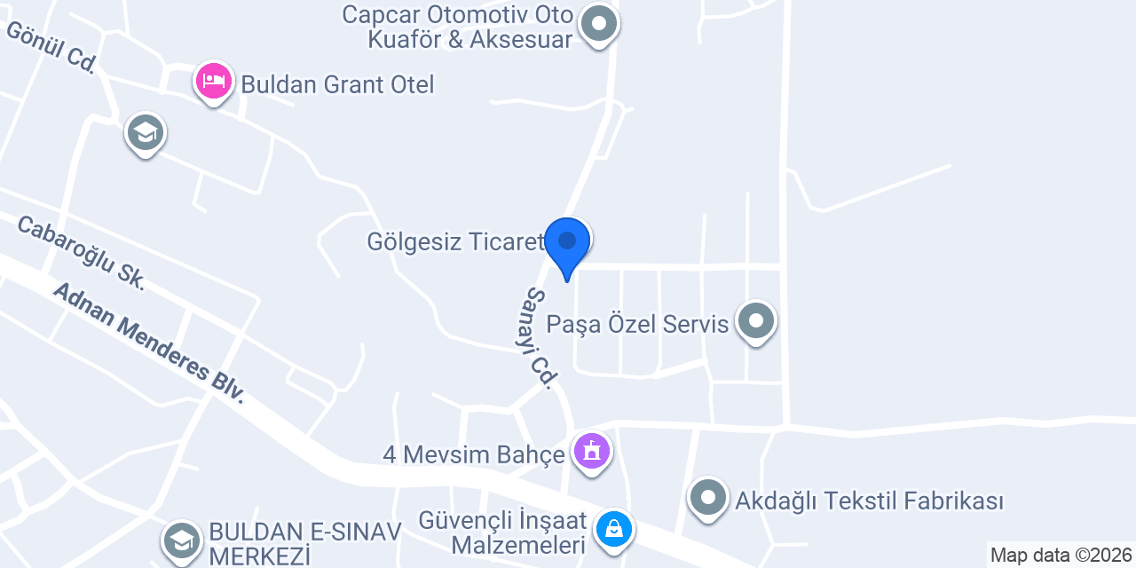 güven oto ozan çakar konumu