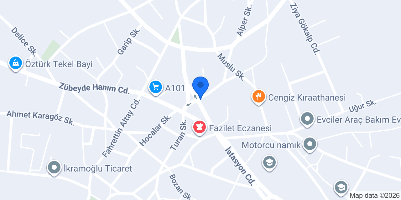 Nedim Turan İlköğretim Okulu konumu