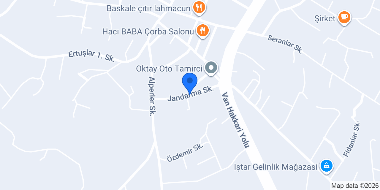 Başkale Cezaevi konumu