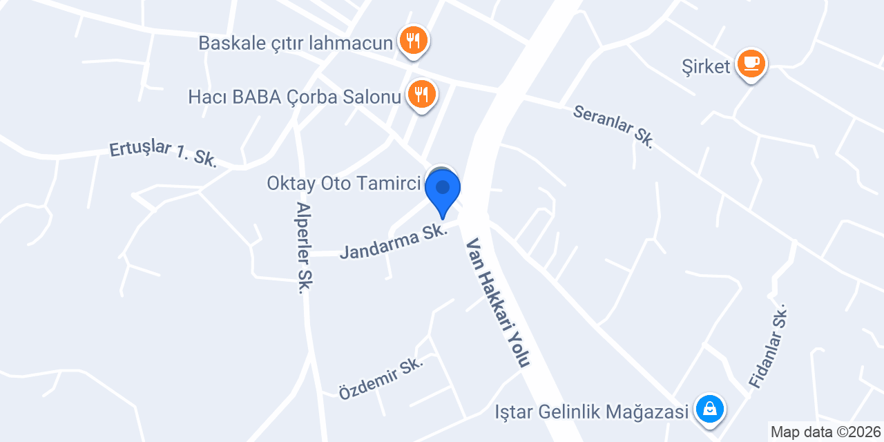 Yıldız yemek fabrikası konumu