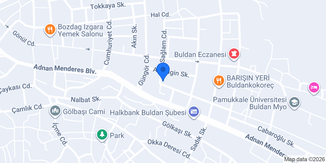 BASTATLI ERKEK ÖGRENCİ YURTLARI konumu