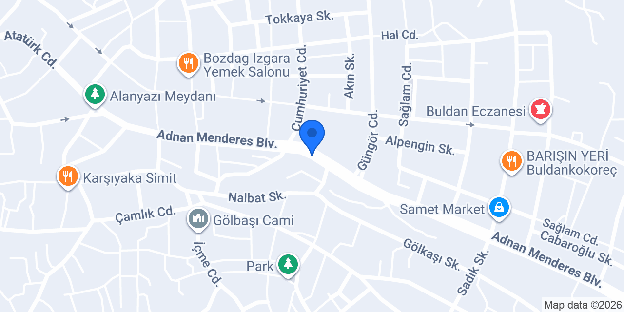 Uğur börek ünlü mamülleri konumu