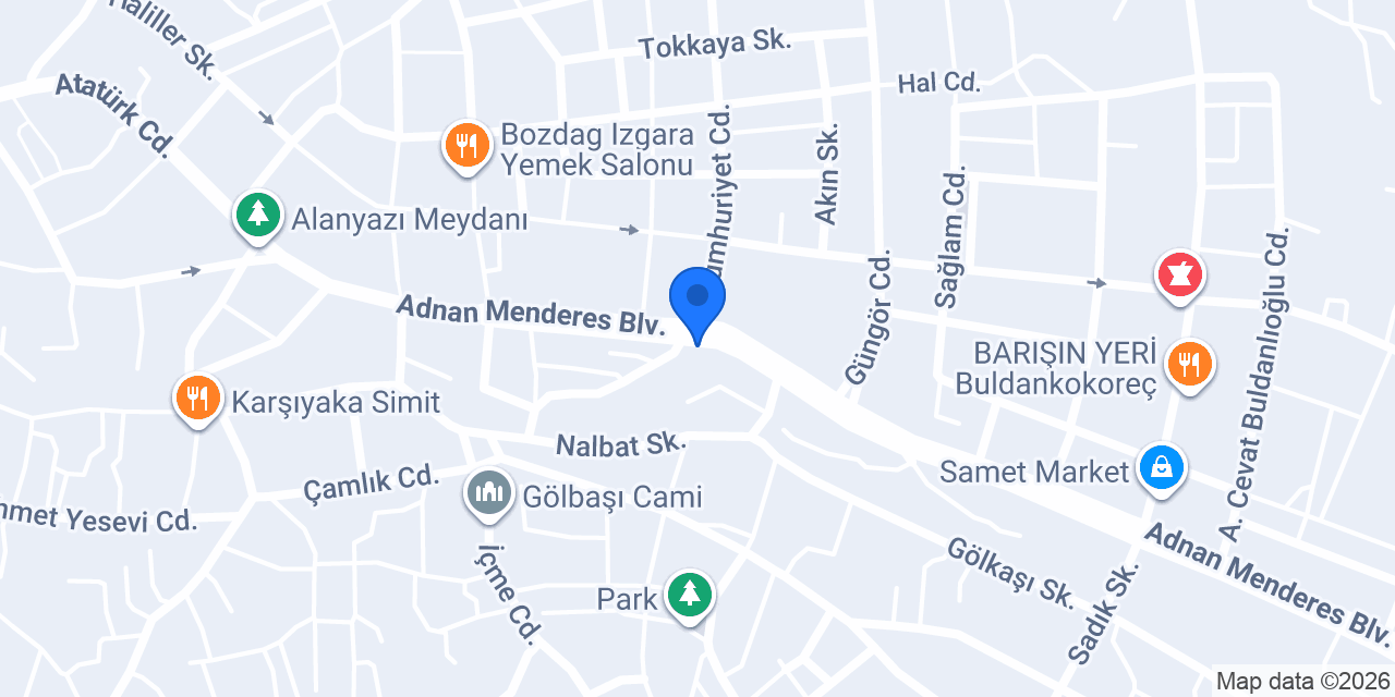 YANGÖZ TEKNİK konumu
