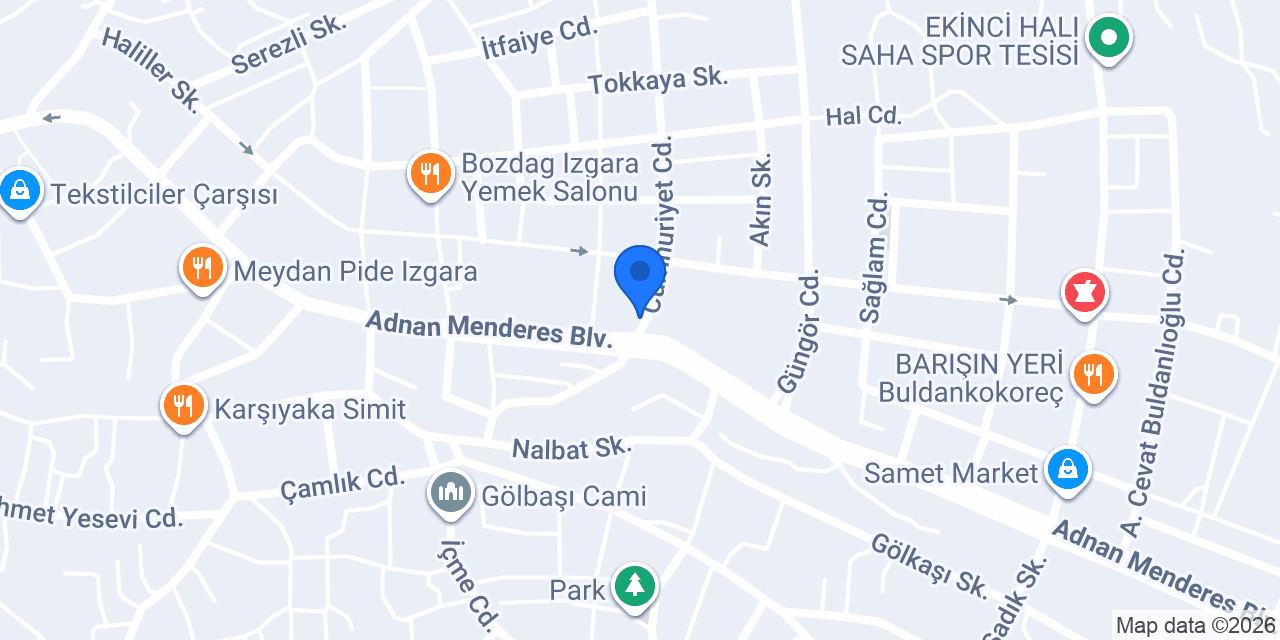 Yeşil İnci Pastanesi konumu