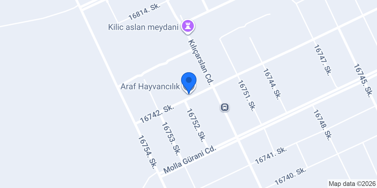 Araf Hayvancılık konumu