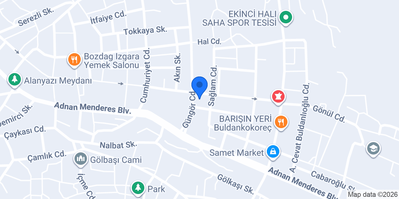 Aydın Market konumu