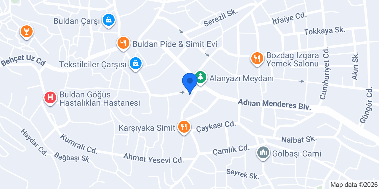 Meydan Pide Izgara konumu