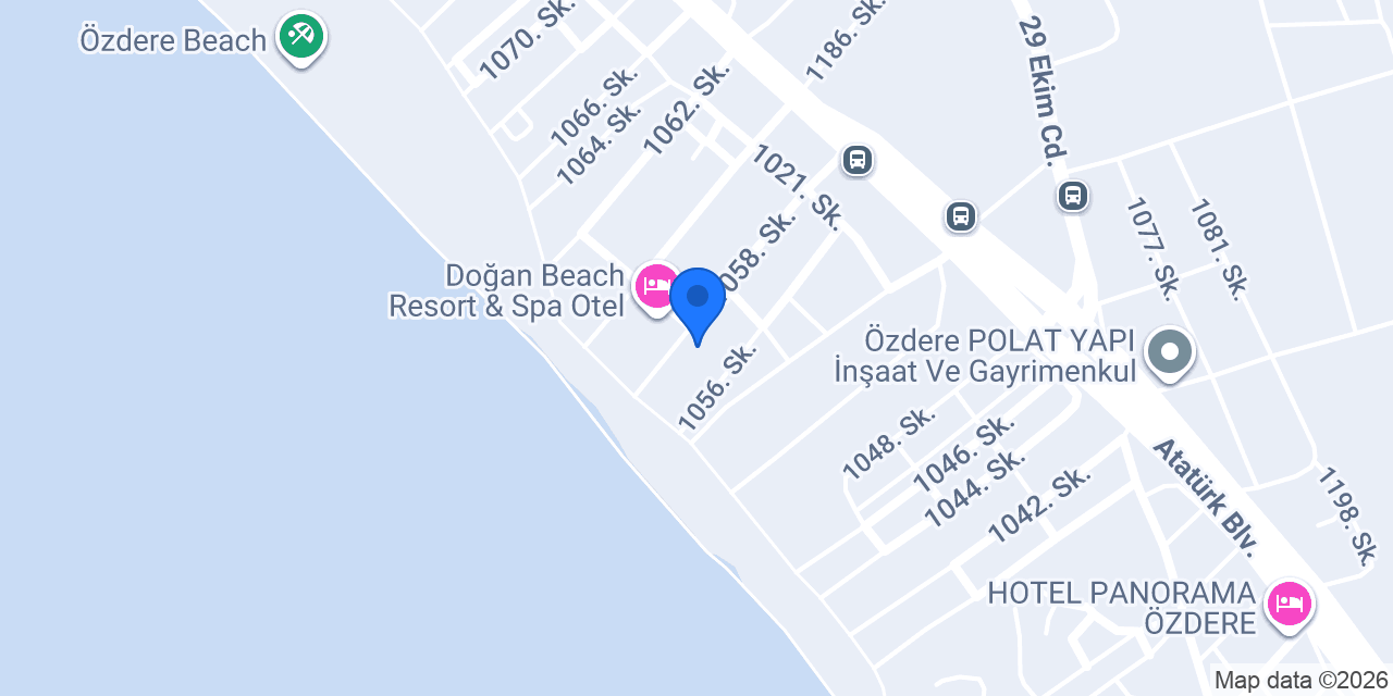 Kartur Otel konumu