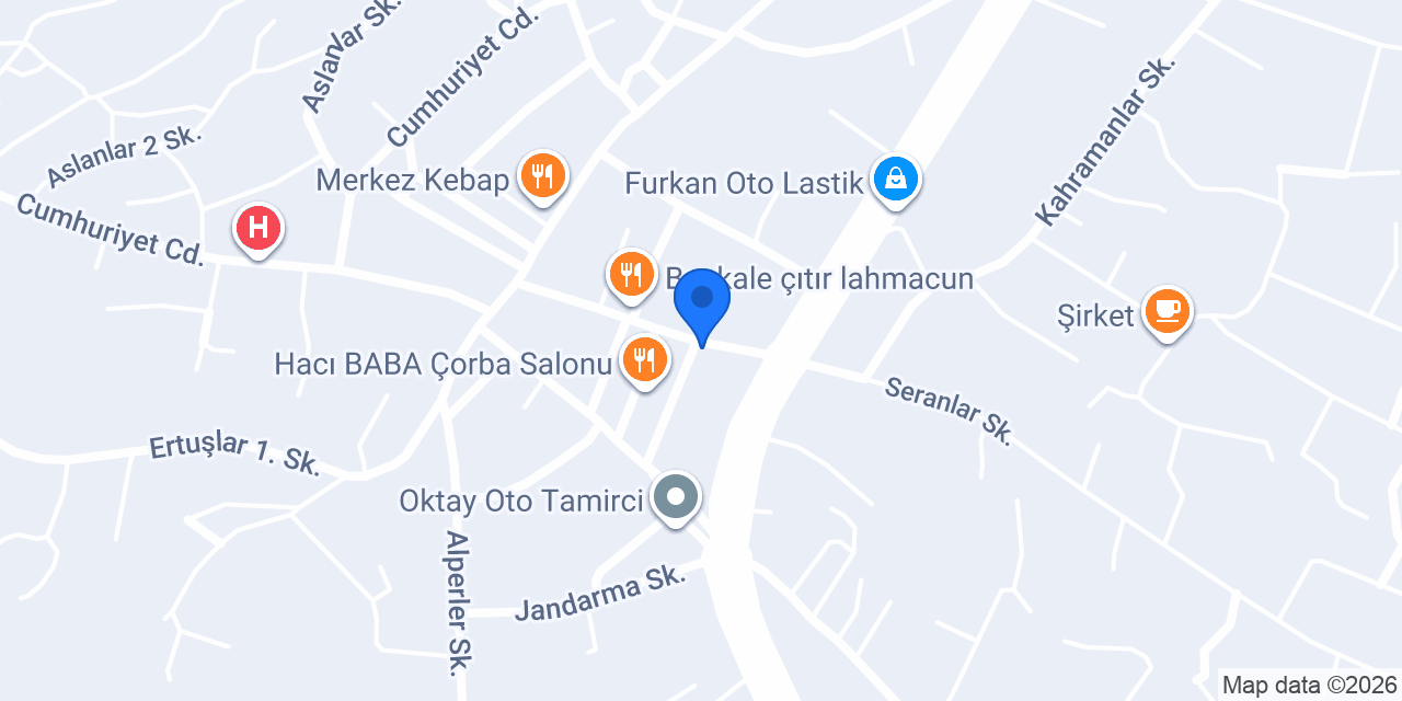 Tezel Hukuk & Danışmanlık Bürosu konumu