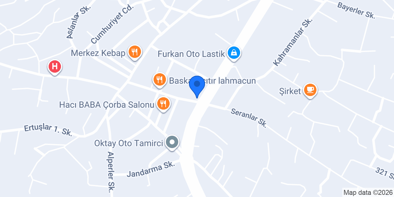 Keremoğlu Av MKE bayii konumu