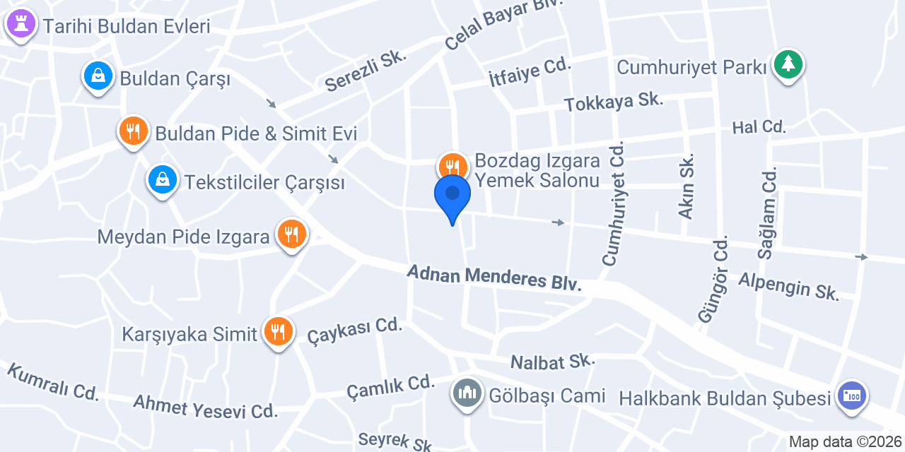 Merkez Taksi konumu