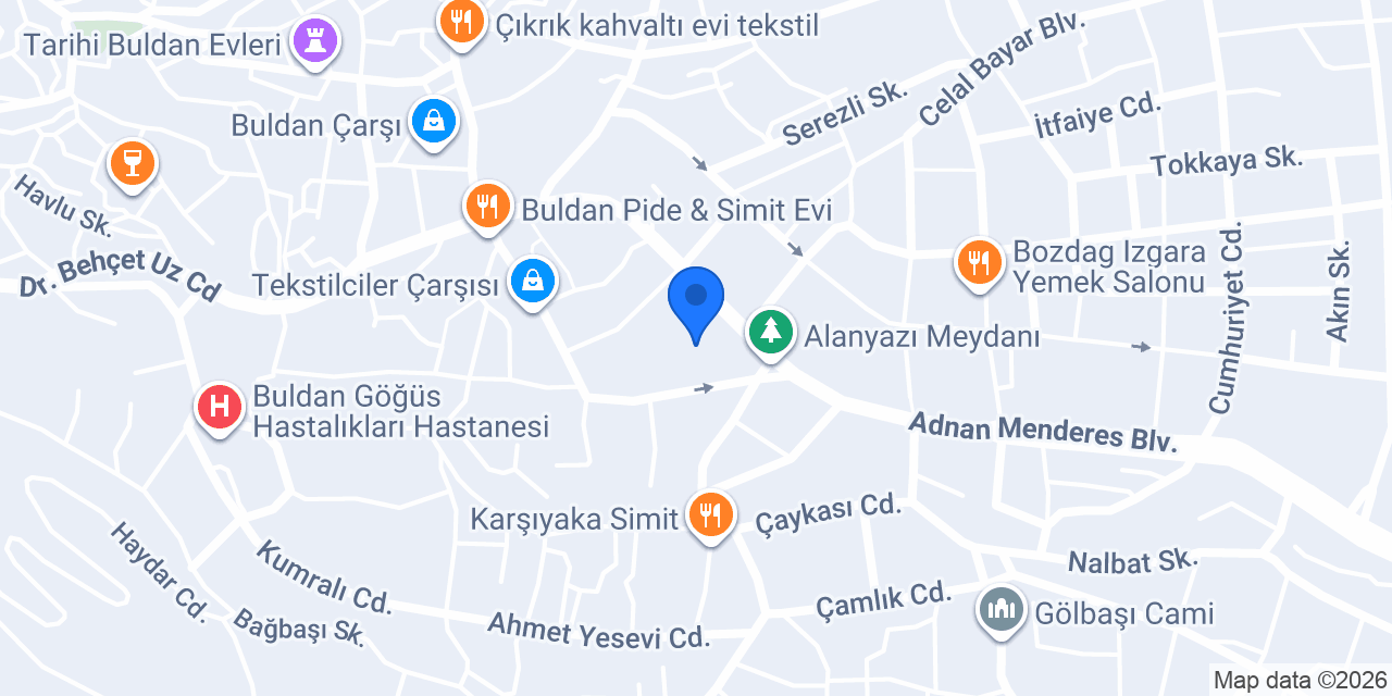 Dört Eylül İlköğretim Okulu konumu