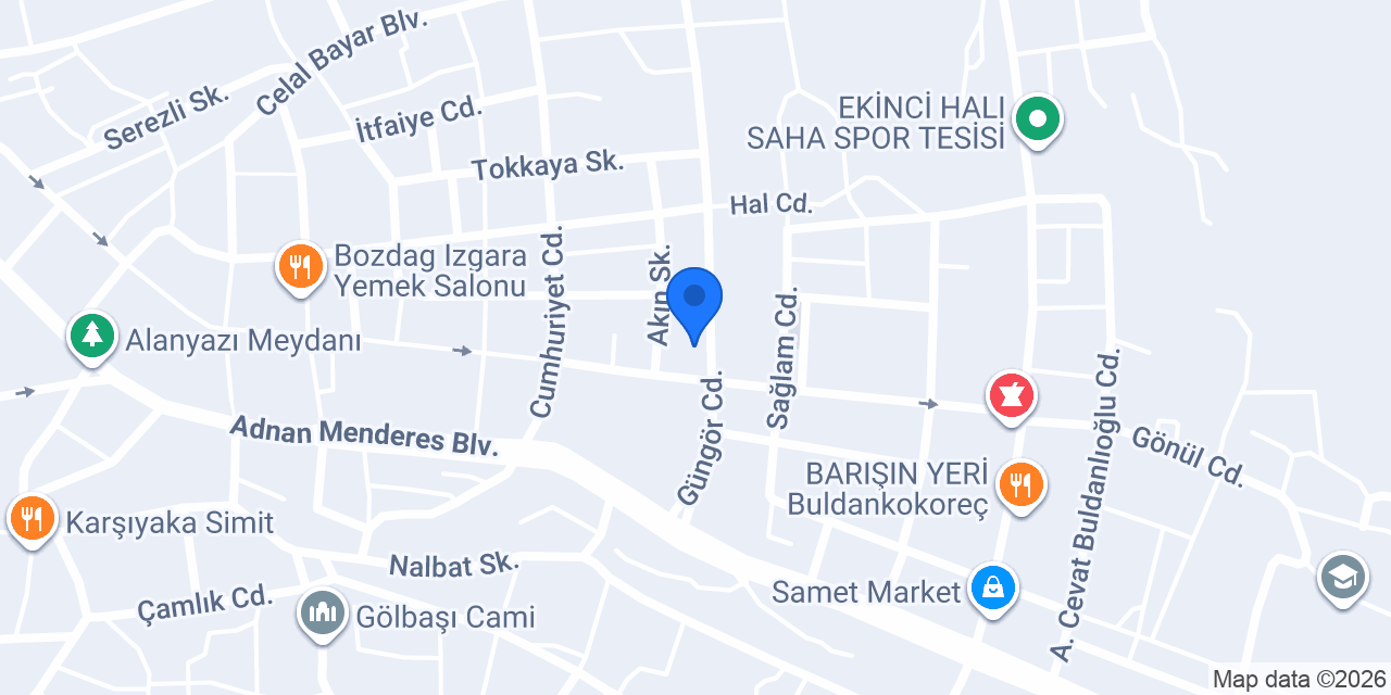 Acıktımm Fast Food konumu