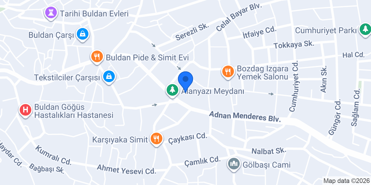 Talat Tarakçı Parkı konumu