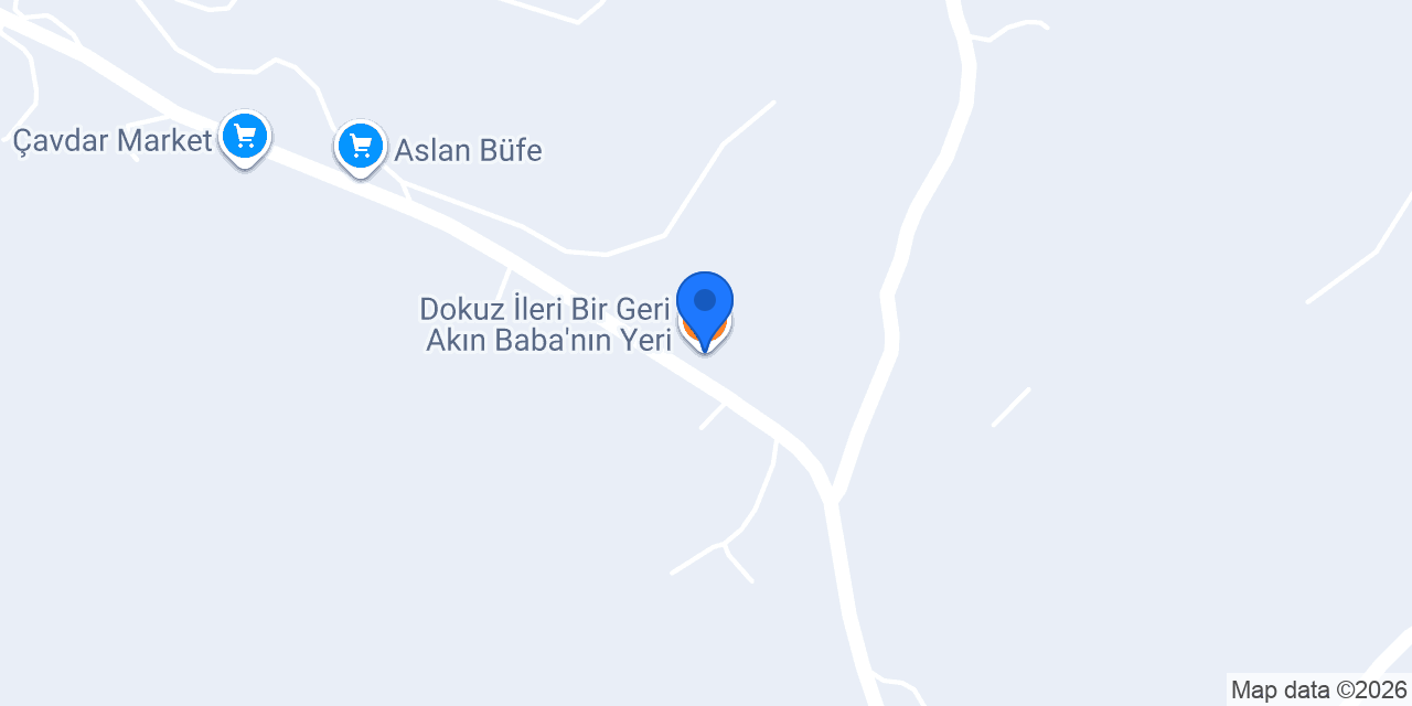 Dokuz İleri Bir Geri Akın Baba'nın Yeri konumu