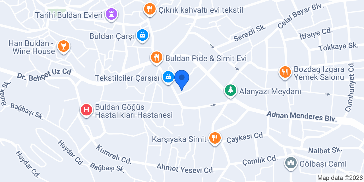 Konak Cafe konumu