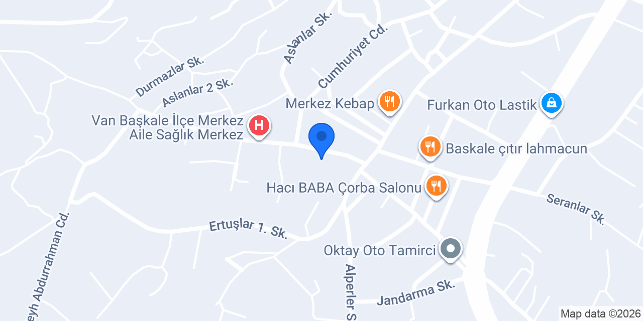 Ciğerwan kebap evi konumu