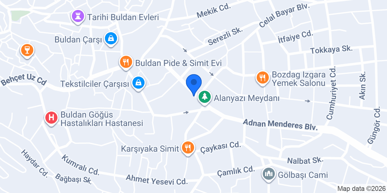 Acıkaralar Ticaret konumu