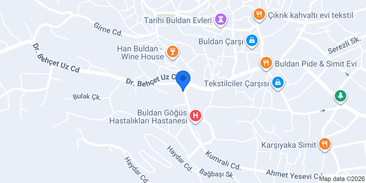 BULUT CAFE konumu